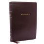 KJV Holy Bible, Super Giant Print Reference Bible, Deluxe Burgundy Leathersoft, 43,000 Cross References, Red Letter, Comfort Print: King James Version