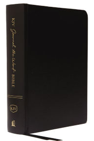 Title: KJV, Journal the Word Bible, Hardcover, Black, Red Letter Edition, Comfort Print: Reflect, Journal, or Create Art Next to Your Favorite Verses, Author: Thomas Nelson