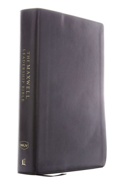 NKJV, Maxwell Leadership Bible, Third Edition, Leathersoft, Black, Comfort Print: Holy Bible, New King James Version