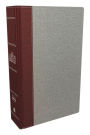The NKJV, Open Bible, Cloth Over Board, Gray/Red, Red Letter, Comfort Print: Complete Reference System