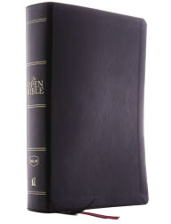 Title: The NKJV, Open Bible, Black Leathersoft, Red Letter, Comfort Print: Complete Reference System, Author: Thomas Nelson