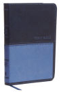 KJV Holy Bible: Value Compact Thinline, Blue Leathersoft, Red Letter, Comfort Print: King James Version