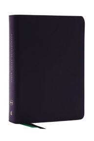 Title: Evangelical Study Bible: Christ-centered. Faith-building. Mission-focused. (NKJV, Black Bonded Leather, Red Letter, Thumb Indexed, Large Comfort Print), Author: Thomas Nelson