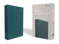 Title: NET Bible, Thinline Reference, Large Print, Leathersoft, Teal, Comfort Print: Holy Bible, Author: Thomas Nelson
