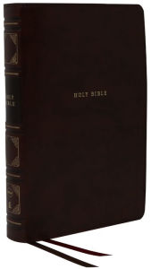 Title: NKJV, Reference Bible, Classic Verse-by-Verse, Center-Column, Leathersoft, Black, Red Letter, Comfort Print: Holy Bible, New King James Version, Author: Thomas Nelson