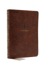 Title: NRSV Large Print Standard Catholic Bible, Brown Leathersoft (Comfort Print, Holy Bible, Complete Catholic Bible, NRSV CE): Holy Bible, Author: Catholic Bible Press