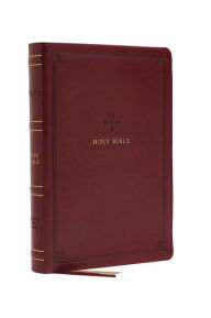 Title: NRSV Large Print Standard Catholic Bible, Red Leathersoft (Comfort Print, Holy Bible, Complete Catholic Bible, NRSV CE): Holy Bible, Author: Catholic Bible Press