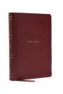 NRSV Large Print Standard Catholic Bible, Red Leathersoft (Comfort Print, Holy Bible, Complete Catholic Bible, NRSV CE): Holy Bible