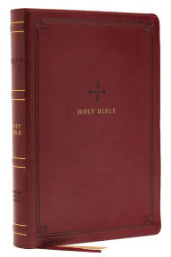Title: NRSV, Catholic Bible, Standard Personal Size, Leathersoft, Red, Comfort Print: Holy Bible, Author: Catholic Bible Press