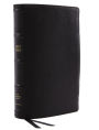 NKJV, Reference Bible, Classic Verse-by-Verse, Center-Column, Premium Goatskin Leather, Black, Premier Collection, Red Letter, Comfort Print: Holy Bible, New King James Version