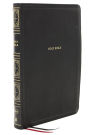 NKJV Holy Bible, Giant Print Thinline Bible, Black Leathersoft, Red Letter, Comfort Print: New King James Version