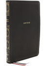 NKJV Holy Bible, Giant Print Thinline Bible, Black Leathersoft, Thumb Indexed, Red Letter, Comfort Print: New King James Version: New King James Version