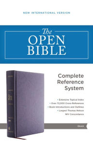 Free audio online books download The NIV, Open Bible, eBook: Complete Reference System by Thomas Nelson (English Edition) PDF ePub 9780785232315