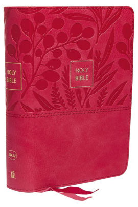 Nkjv End Of Verse Reference Bible Compact Leathersoft Pink Red Letter Comfort Print Holy Bible New King James Version By Thomas Nelson Hardcover Barnes Noble