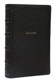 Title: NKJV, End-of-Verse Reference Bible, Personal Size Large Print, Leathersoft, Black, Red Letter, Comfort Print: Holy Bible, New King James Version, Author: Thomas Nelson