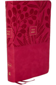 Title: NKJV, End-of-Verse Reference Bible, Personal Size Large Print, Leathersoft, Pink, Thumb Indexed, Red Letter, Comfort Print: Holy Bible, New King James Version, Author: Thomas Nelson