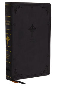 Title: NABRE, New American Bible, Revised Edition, Catholic Bible, Large Print Edition, Leathersoft, Black, Comfort Print: Holy Bible, Author: Catholic Bible Press