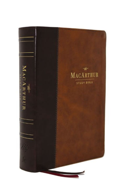 ESV, MacArthur Study Bible, 2nd Edition, Leathersoft, Brown, Thumb Indexed: Unleashing God's Truth One Verse at a Time