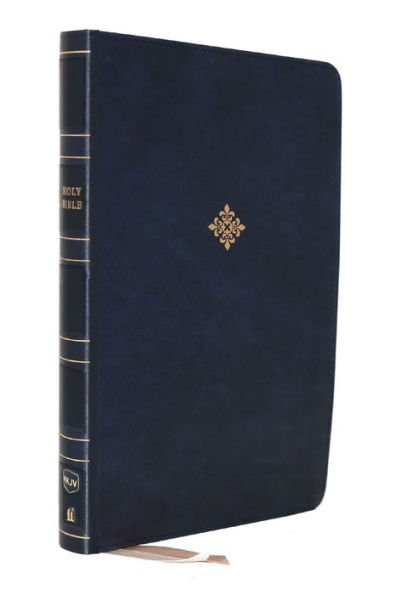 NKJV, Thinline Reference Bible, Leathersoft, Blue, Red Letter, Comfort Print: Holy Bible, New King James Version