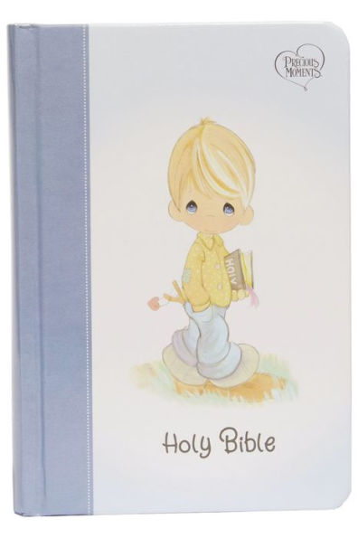 NKJV, Precious Moments Small Hands Bible, Hardcover, Blue, Comfort Print: Holy Bible, New King James Version