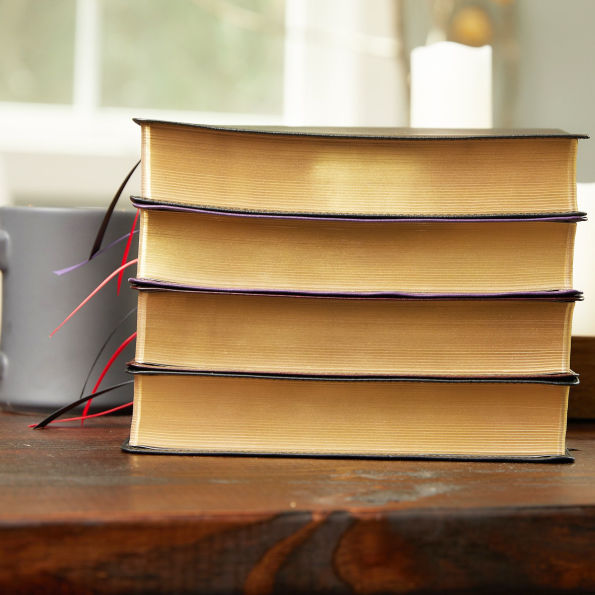 KJV, Personal Size Reference Bible, Sovereign Collection, Leathersoft, Purple, Red Letter, Comfort Print: Holy Bible, King James Version