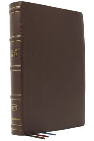 Read and download books for free online KJV, Large Print Verse-by-Verse Reference Bible, Maclaren Series, Genuine Leather, Brown, Comfort Print: Holy Bible, King James Version in English PDF ePub by Thomas Nelson