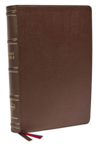Title: NKJV, Large Print Verse-by-Verse Reference Bible, Maclaren Series, Genuine Leather, Brown, Comfort Print: Holy Bible, New King James Version, Author: Thomas Nelson