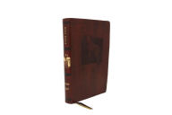 Title: NET Bible, Thinline Art Edition, Large Print, Leathersoft, Brown, Comfort Print: Holy Bible, Author: Thomas Nelson