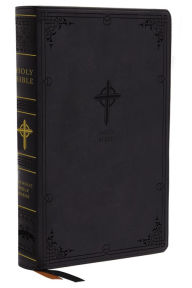 Title: NABRE, New American Bible, Revised Edition, Catholic Bible, Large Print Edition, Leathersoft, Black, Thumb Indexed, Comfort Print: Holy Bible, Author: Catholic Bible Press