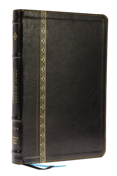 NRSVCE, Great Quotes Catholic Bible, Leathersoft, Black, Comfort Print: Holy Bible