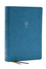 NKJV, The Bible Study Bible, Leathersoft, Turquoise, Comfort Print: A Study Guide for Every Chapter of the Bible