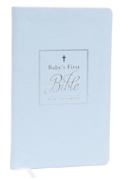 KJV, Baby's First New Testament, Leathersoft, Blue, Red Letter, Comfort Print: Holy Bible, King James Version
