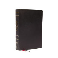 The NKJV, Woman's Study Bible, Genuine Leather, Black, Red Letter, Full-Color Edition, Thumb Indexed: Receiving God's Truth for Balance, Hope, and Transformation