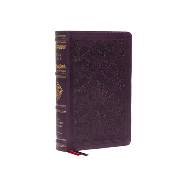 NKJV, Personal Size Reference Bible, Sovereign Collection, Leathersoft, Purple, Red Letter, Comfort Print: Holy Bible, New King James Version