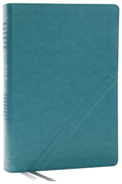 NKJV, Word Study Reference Bible, Leathersoft, Turquoise, Red Letter, Comfort Print: 2,000 Keywords that Unlock the Meaning of the Bible