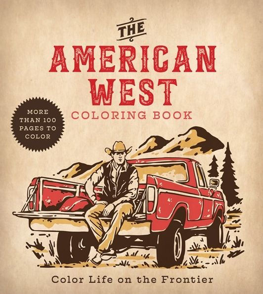 American West Coloring Book