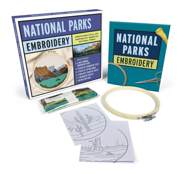 National Parks Embroidery Kit