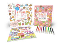 Title: Kawaii Cuties Coloring Kit, Author: Chartwell Books