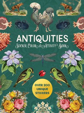 Antiquities Sticker, Color & Activity Book: Over 200 Unique Stickers