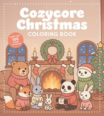 Cozycore Christmas Coloring Book: Celebrate the Season with Everything Cute and Cozy!
