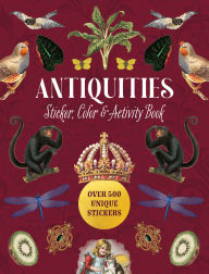 Title: Antiquities Sticker, Color & Activity Book Stocking Stuffer, Author: Chartwell Books