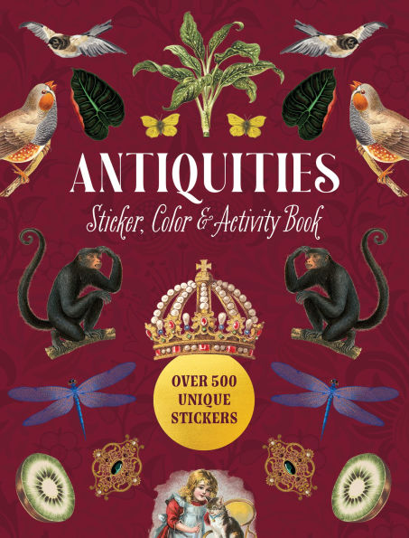 Antiquities Sticker, Color & Activity Book Stocking Stuffer