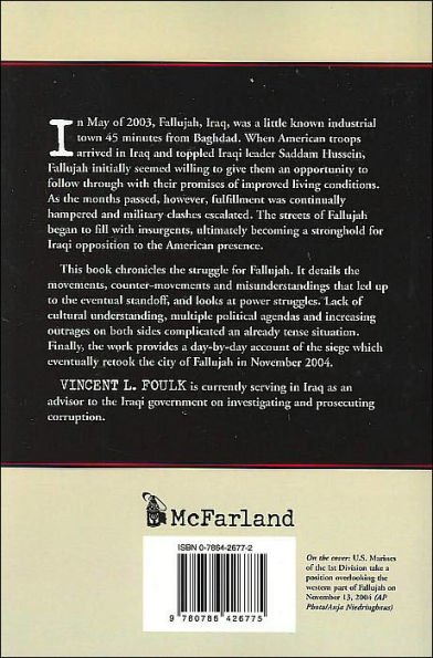 The Battle for Fallujah: Occupation, Resistance and Stalemate in the War in Iraq