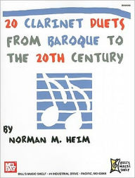 Title: 20 Clarinet Duets from Baroque to the 20th Century, Author: Dr. Norman Heim