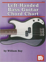 Title: Left-Handed Bass Guitar Chord Chart, Author: William Bay