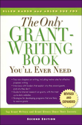 the only grant writing book
