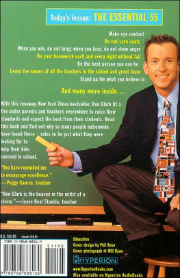 The Essential 55 An Award Winning Educator S Rules For Discovering The Successful Student In Every Child By Ron Clark Paperback Barnes Noble The Essential 55 An Award Winning Educator S Rules For Discovering The Successful Student In Every Child By Ron Clark Paperback Barnes Noble