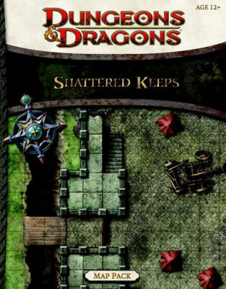 Shattered Keeps Map Pack A Dungeons Dragons Accessorypaperback