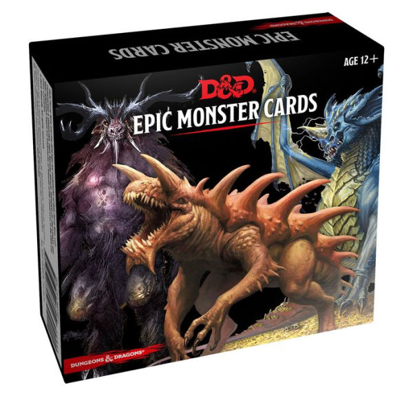 Dungeons & Dragons Spellbook Cards: Epic Monsters