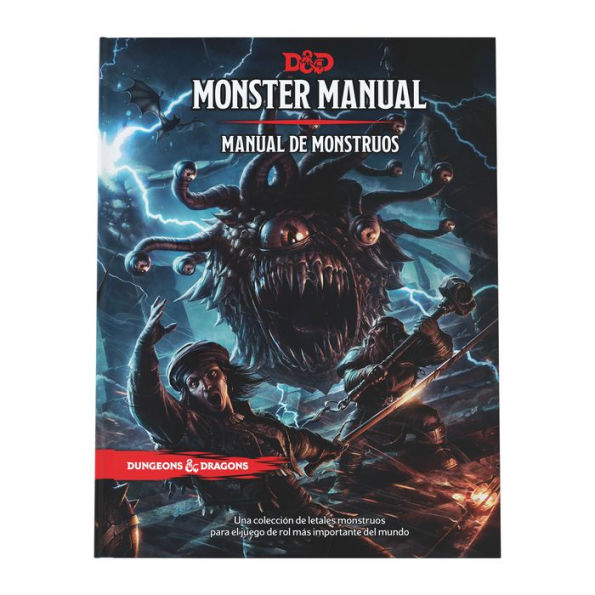 Monster Manual: Manual de Monstruos de Dungeons & Dragons (reglamento básico del juego de rol D&D)